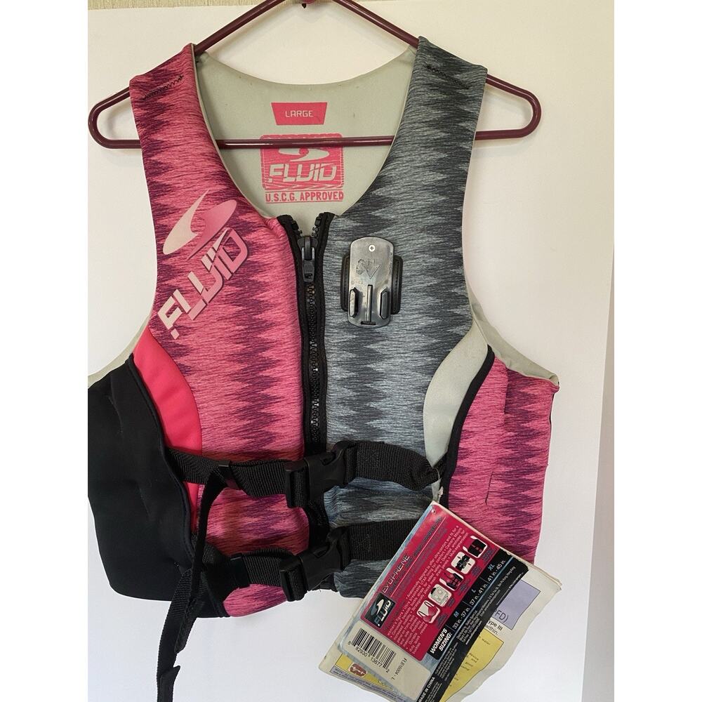 Fluid Large Woman New U S C G Approved Life Vest